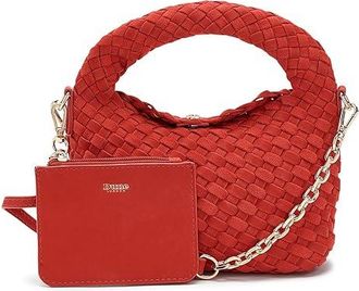 Dune London Dinkydeliberate Cross Body Womens Handbags Red, Faux Leather