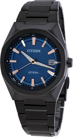 Citizen Attesa Blue Dial Mens Watch CB3045-61L
