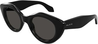 Alaia Sunglasses, female, Black, Size: 50 MM Aa0091S Sunglasses