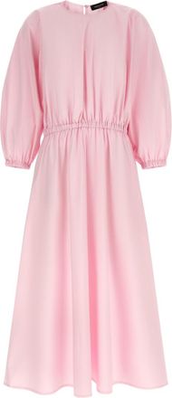 Fabiana Filippi Pink Diamond thread dress