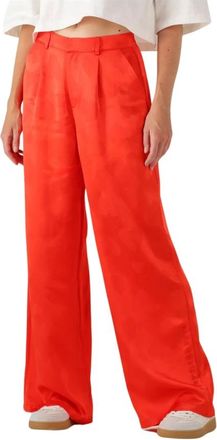 ALIX The Label Alix The Label, Broeken, Dames, Rood, S, Woven Hearts Pants