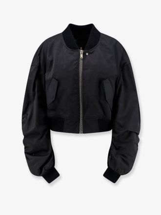Rick Owens Giubbino Secchia crop fit in misto nylon e cotone - RICK OWENS - gender_Woman