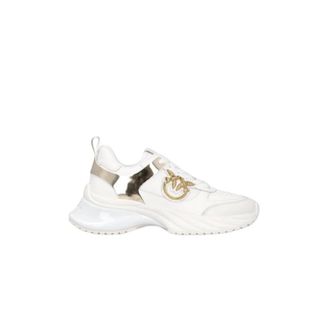 Pinko Pinko, Schoenen, Dames, Wit, 41 EU, Leer, Pinko - Schoenen > Sneakers