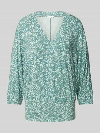 Tom Tailor Bluse mit 3/4-Arm in Bottle, Größe XXXL