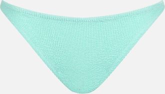 MC2 Saint Barth Woman Sage Green Crinkle Cheeky Swim Briefs Naomi
