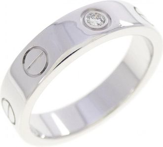 Cartier White Gold White Gold (18K) Band Ring (Pre-Owned)