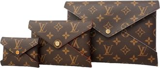 Louis Vuitton Brown Pouch (Pre-Owned)