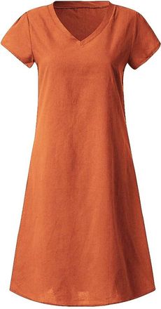 Generic Nightdresses for Elderly Women Fall Dresses for Women UK Lounge wear Western Ladies midi Dresses Ladies Summer Nighties Yellow Prom Evening Nighties C