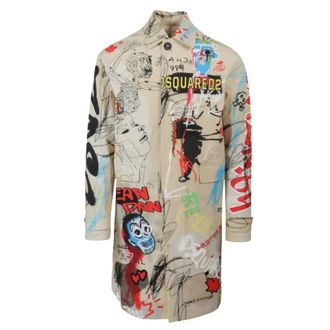 Dsquared2 Uomo, Cappotti, Multicolore, L, new
