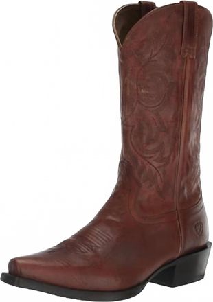 Ariat Mens Uptown Western Boot In Whiskey Barrel