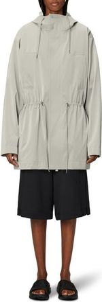 Rains Bold Waterproof Raincoat in Matrix at Nordstrom, Size X-Large