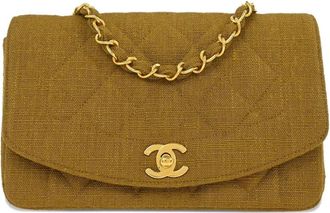 Chanel Borsa a spalla trapuntata con catena 1992 - Marrone