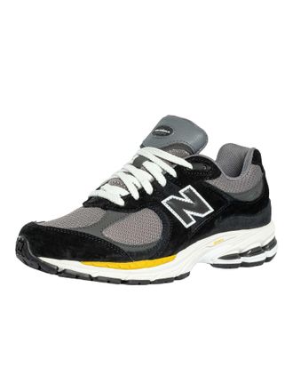 New Balance 2002 Su&egrave;de Sneakers, Zwart