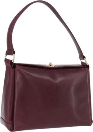 Gucci Pre-owned Shoulder Bags, female, Red, Size: ONE SIZE Pre-owned Shoulder Bag