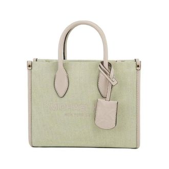 Michael Kors Shopping Bags, female, Pink, ONE SIZE, Canvas Shopper Crossbody Handbag Purse