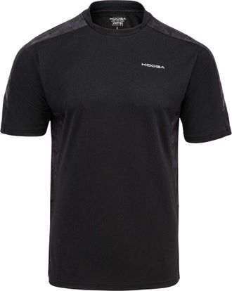 Kooga KooGa Heren Panels Crew Neck T-Shirt (Zwart)