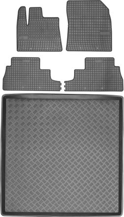 OEM Juego De Alfombrillas De Goma Para Opel Combo E Kombivan A Partir De 2019 + Alfombrilla Para El Maletero