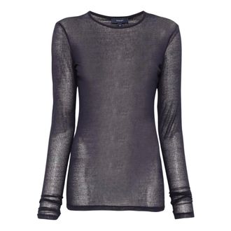 SOEUR Soeur, Truien & Vesten, Dames, Paars, M, Katoen, Jia Long Sleeve Top