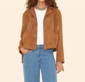 Xirena Bronco Suede Jacket In Mustang