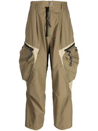 Mostly Heard Rarely Seen 3D Inset Pocket trousers - Green