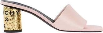 Givenchy Heeled Mules, female, Pink, Size: 8 1/2 US Tape Heeled Mules