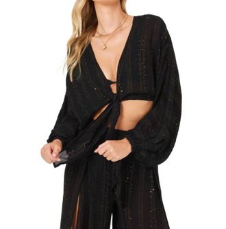 L*Space Reese Magic Hour Top In Black