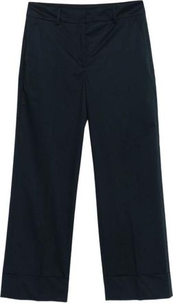 Incotex Pantalon Arlys Marino Camal Recto - Dames - Vrijetijds broeken - Blauw - L - Broeken