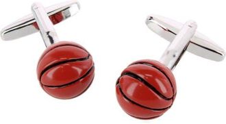 Trafalgar Store The Athletic Club Basketball Cufflinks in Orange at Nordstrom