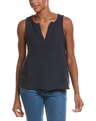 Splendid Gauze Tank Top