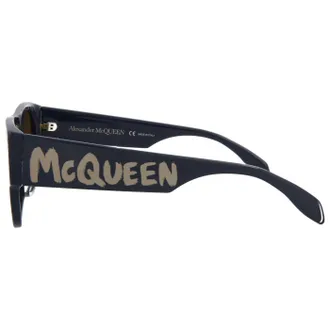 Alexander McQueen AM0328S30011474004 Sunglasses - Navy