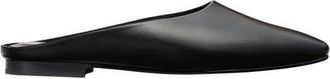Margaux Eyewear The Clara Mules in Black Calf at Nordstrom, Size 36.5