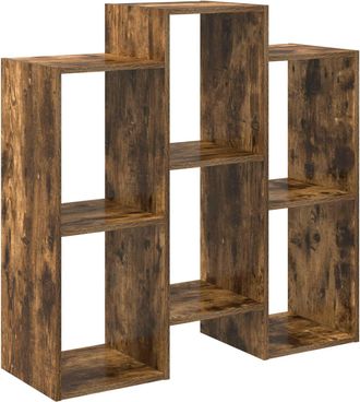 vidaXL Aparador Roble Ahumado 90 X 30 X 90 Cm Vidaxl
