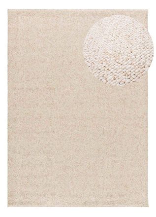 Atticgo Alfombra lavable blanco/beige 200x290 cm