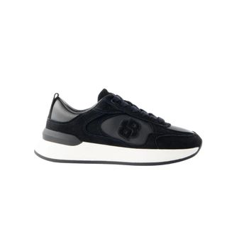 HUGO BOSS Schoenen, Dames, Zwart, 37 EU, Su&egrave;de, B Icon Runn