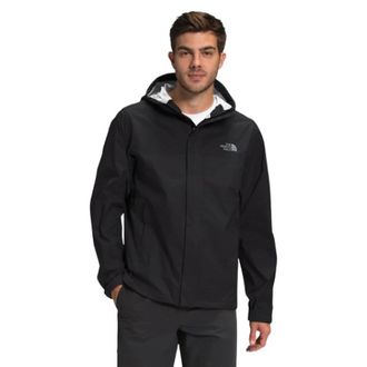 The North Face Venture 2 Jacket - Heren - Regenjassen - Zwart - M - Leer - Fitness