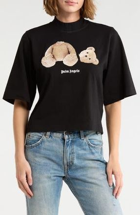Palm Angels Teddy Bear Graphic T-Shirt in Black at Nordstrom Rack, Size Xx-Small