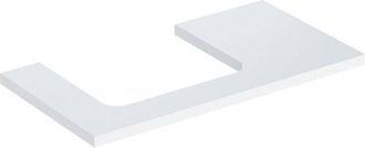 Keramag Placa De Lavabo Geberit One, Recortable A La Izquierda, Para