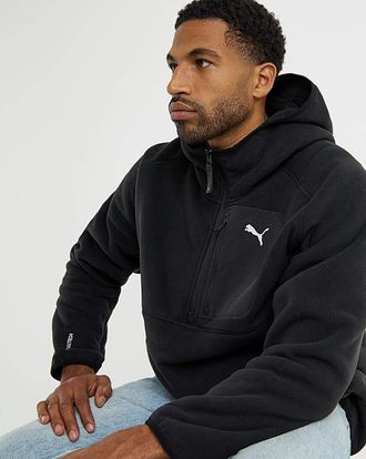 Puma Tech Borg 1/2 Zip Hoodie