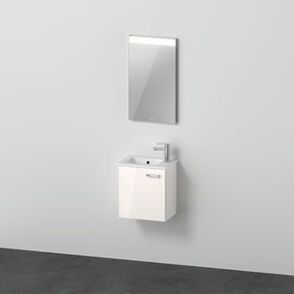Duravit Duravit - Xbase, Juego De Muebles De Pared, Con Espejo Led, Lavabo