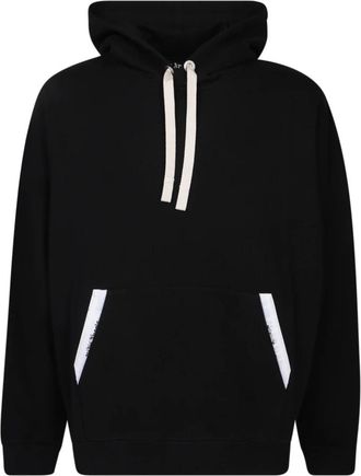 Palm Angels Zwarte Sweatshirt Aw 23 Casual Herenkleding - Heren - Hoodies - Zwart - XS - Katoen - Hoodies & sweatvesten
