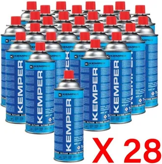 Kemper Set 28 Cartucce Gas Butano 227g 390ml Kemper 577