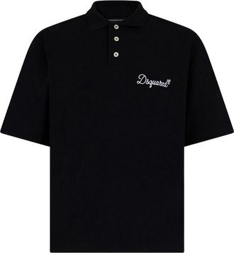 Dsquared2 Cotton piqu&eacute; polo shirt