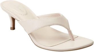 Bandolino Ammer Kitten Heel Flip Flop in Light Natural at Nordstrom, Size 8.5