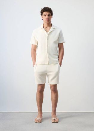 Mango Camicia 100% cotone regular-fit grezzo - Uomo - XXL - MANGO MAN