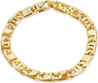 Pompeii3 Mens Marine Link 14k Gold (37gram) or Platinum (60gram) 8.5mm Bracelet 9