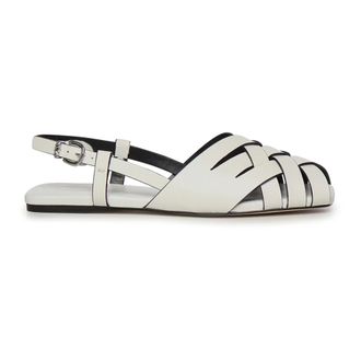 Michael Kors Dames, Schoenen, Wit, Maat: 38 1/2 EU Leer