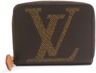 Louis Vuitton Brown Monogram Coin Purse/Coin Case (Pre-Owned)