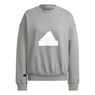 adidas (WMNS) adidas Sweatshirt Grey HM2850