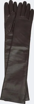 Frankie Shop Veneto leather gloves