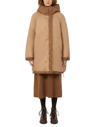 Weekend by Max Mara Reversible Parka Down Jacket - Beige